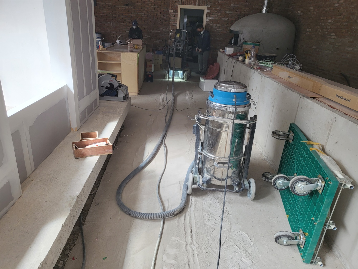 분당과 콘크리트바닥연마 콘크리트 강화 시공